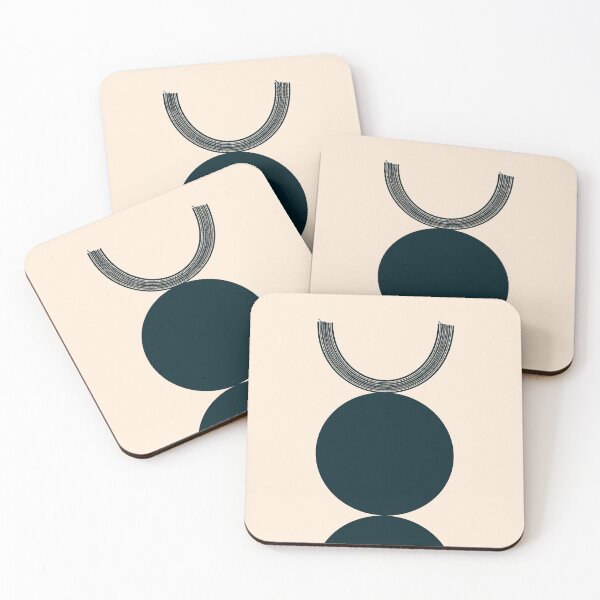 Item preview, Illustrations: Minimal Modern Art Set of Three 1/3 designed and sold by ChriseryMerch.