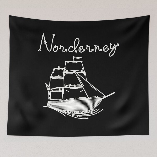 Item preview, Norderney holiday North Sea island with sailing ship designed and sold by Denis Rösler.