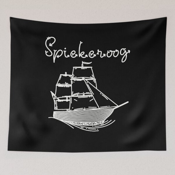 Item preview, Spiekeroog holiday North Sea island with sailing ship designed and sold by Denis Rösler.