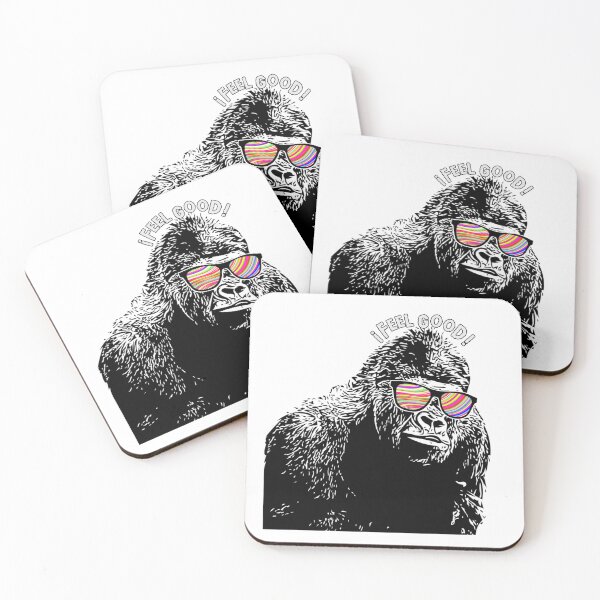 Item preview, Monkey wearing sunglasses designed and sold by SirErnZ.