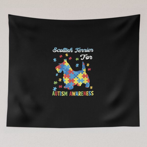 Item preview, Scottish Terrier For Autism Awareness T-Shirt Dog Lover designed and sold by VargasParis.