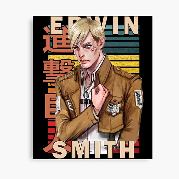 "Convince Profound Scout Commander Strong Erwin Smith Attack On Titan