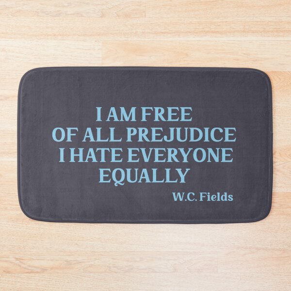 Item preview, I am free of all prejudice I hate everyone equally, blue designed and sold by perezzzoso.