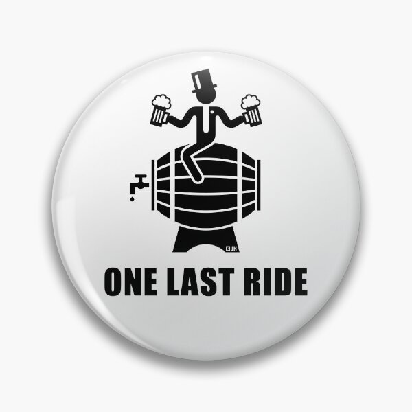 Item preview, One Last Ride (Stag Night / Groom / Beer Barrel / Black) designed and sold by MrFaulbaum.