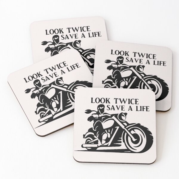 Item preview, Look twice save a life designed and sold by WanderingSavage.