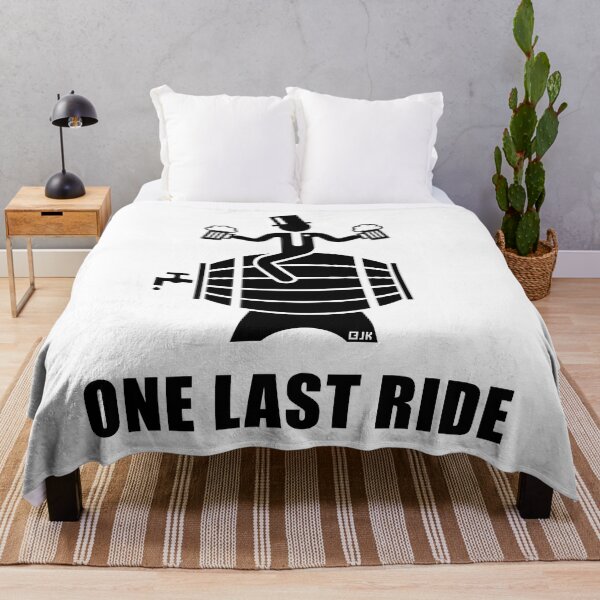 Item preview, One Last Ride (Stag Night / Groom / Beer Barrel / Black) designed and sold by MrFaulbaum.