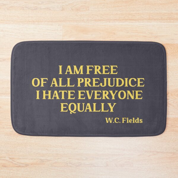 Item preview, I am free of all prejudice I hate everyone equally, mustard designed and sold by perezzzoso.