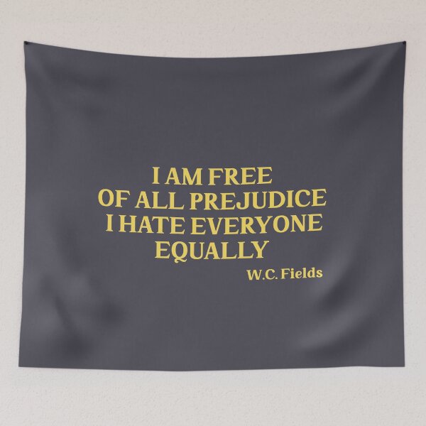 Item preview, I am free of all prejudice I hate everyone equally, mustard designed and sold by perezzzoso.