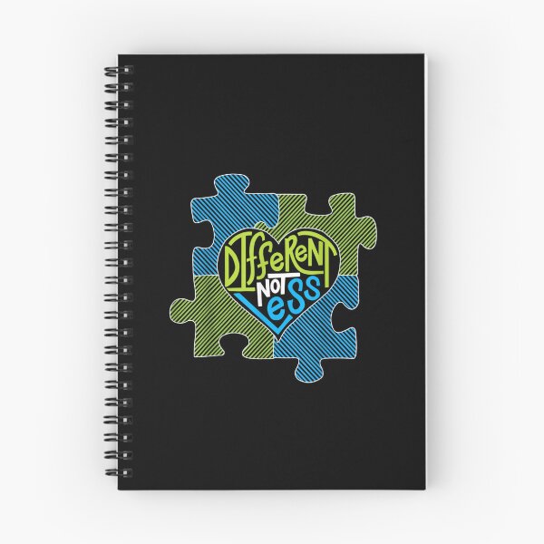 Item preview, Different Not Less Tshirt - Autism Puzzle Piece designed and sold by VargasParis.