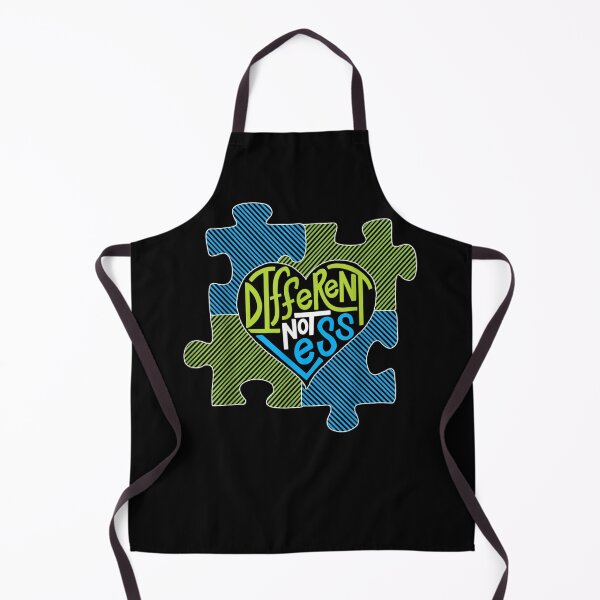 Item preview, Different Not Less Tshirt - Autism Puzzle Piece designed and sold by VargasParis.