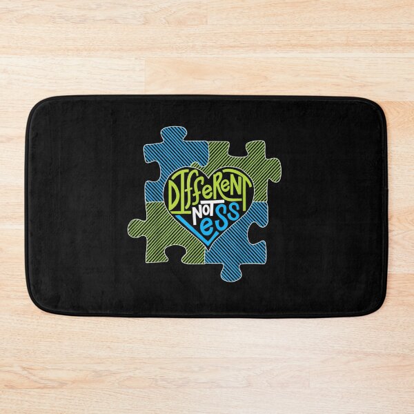 Item preview, Different Not Less Tshirt - Autism Puzzle Piece designed and sold by VargasParis.