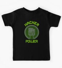 Hacker Power Kids Tee