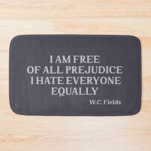 Item preview, I am free of all prejudice I hate everyone equally, silver designed and sold by perezzzoso.