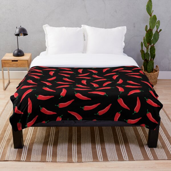 Item preview, Chilli Pepper - Black Background designed and sold by CloverFi.