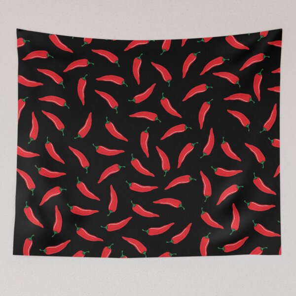 Item preview, Chilli Pepper - Black Background designed and sold by CloverFi.