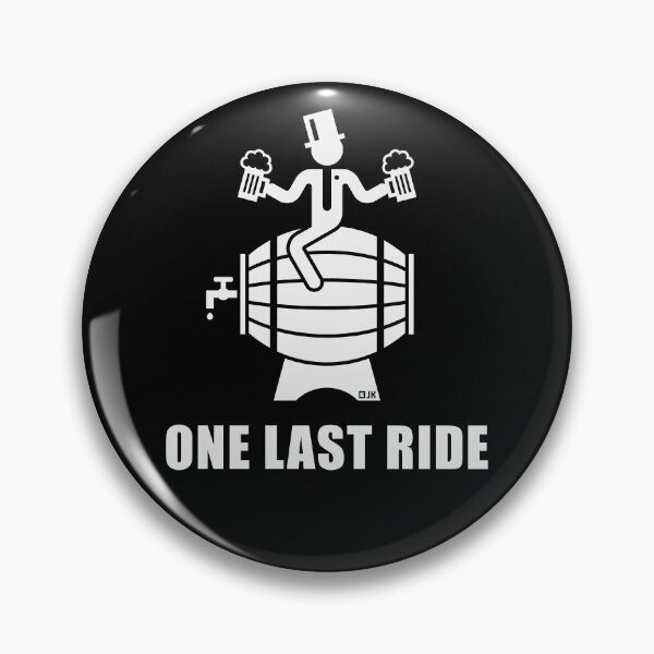 Item preview, One Last Ride (Stag Night / Groom / Beer Barrel / White) designed and sold by MrFaulbaum.