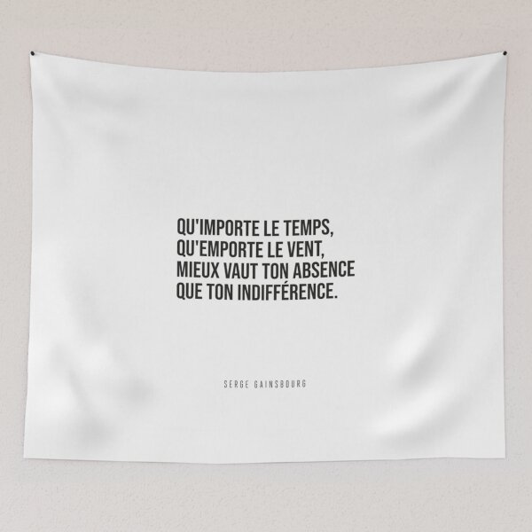 Item preview, Gainsbourg - Citations   classique designed and sold by KingSenPainting.