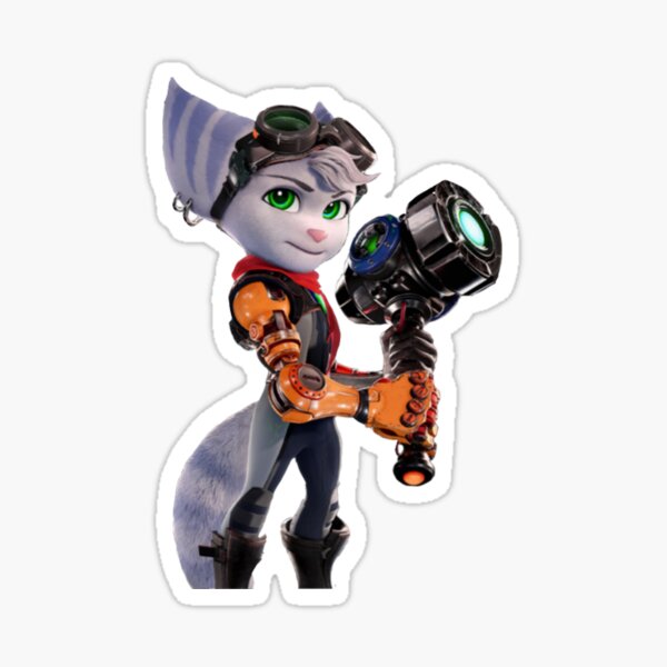 Rivet Ratchet & Clank ~ Rift Apart (Fannan Vector) Sticker for Sale by  slu1