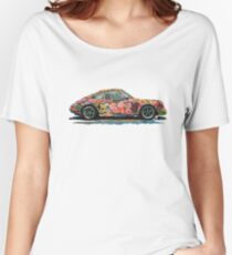 Porsche 911 Power Flower Women's Relaxed Fit T-Shirt