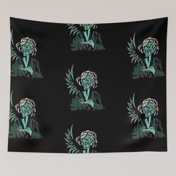 Item preview, May I have your name? Cursed Fairy in Moss Green designed and sold by TheDoodlemancer.