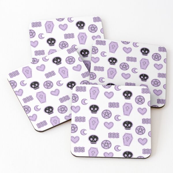Item preview, Purple Pastel Goth Sticker Pack  designed and sold by vanillagutz.