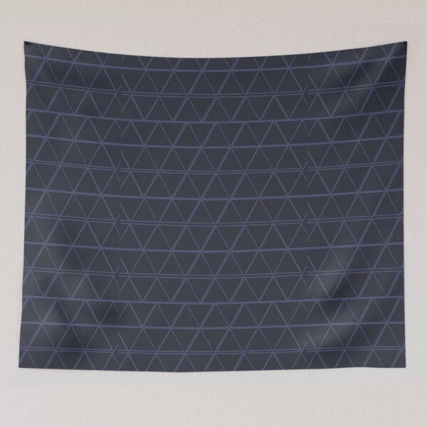 Item preview, Beautiful Cushions/Blue Triangles designed and sold by ozcushionstoo.