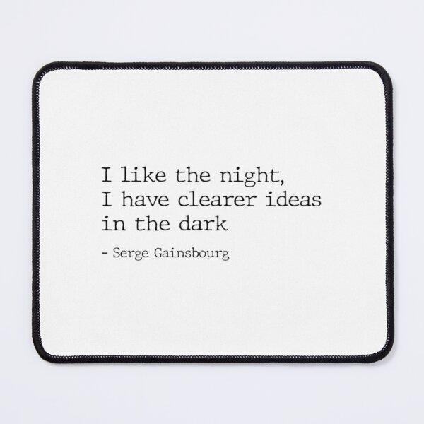 Item preview, Serge Gainsbourg - citation classique designed and sold by KingSenPainting.