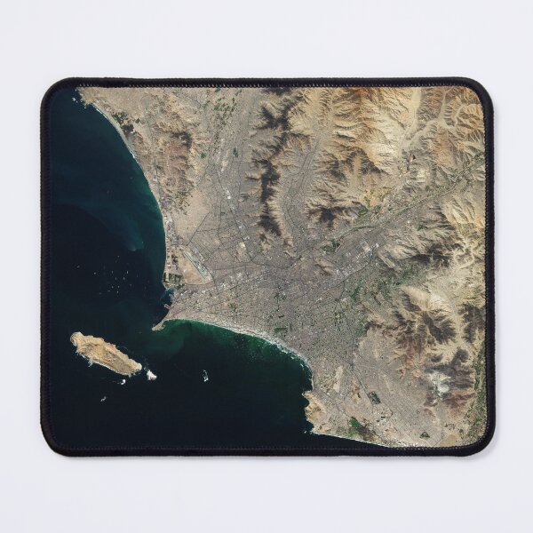 Item preview, Lima, Peru from space designed and sold by Raureif.