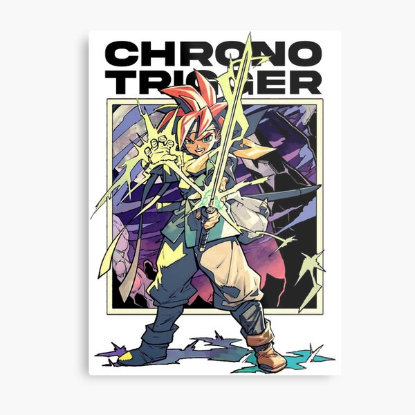 Chrono Trigger Chrono Cros Game Art Deco Poster Wall Fabric Canvas 2644