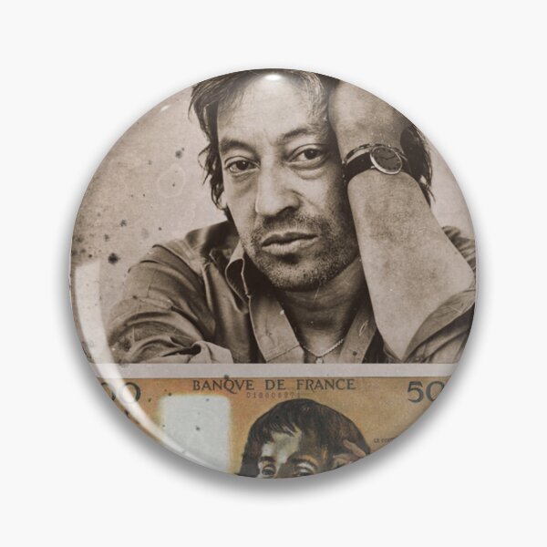 Item preview, Serge Gainsbourg 500 francs  classique designed and sold by KingSenPainting.