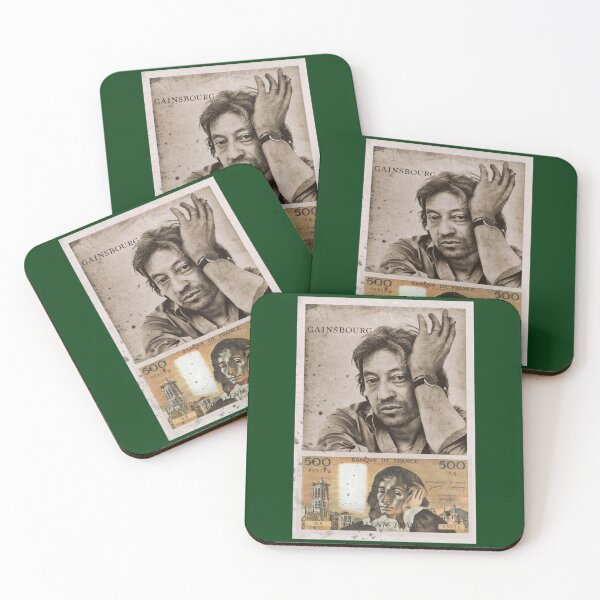 Item preview, Serge Gainsbourg 500 francs  classique designed and sold by KingSenPainting.