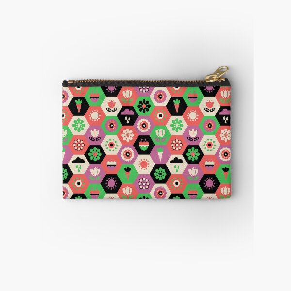 Item preview, Bloom Garden - Hexagon Tile designed and sold by latheandquill.