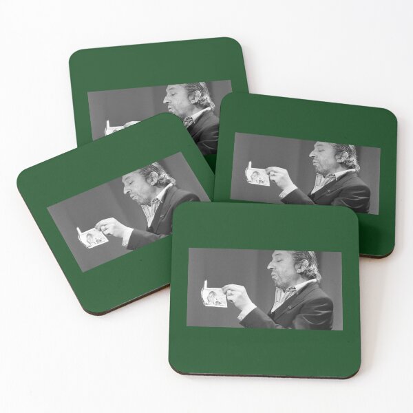 Item preview, Serge Gainsbourg brûlant un billet  essentiel designed and sold by KingSenPainting.