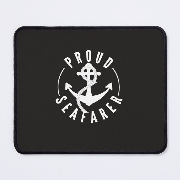 Item preview, Proud seafarer white text Essential designed and sold by KaylaAmato.