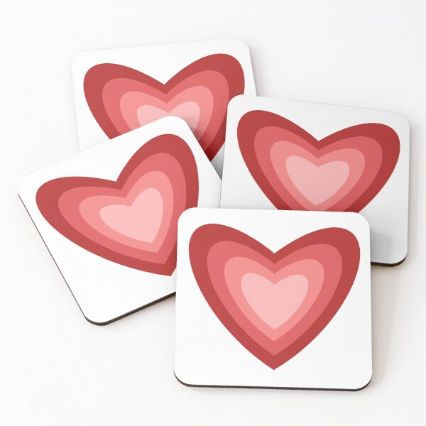 Item preview, Cute red and pink heart designed and sold by ValeryFlame.