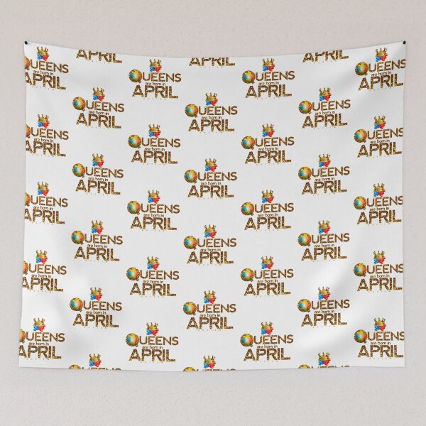 Item preview, Autism Awareness Queens are born in april  designed and sold by bestdesign4u.