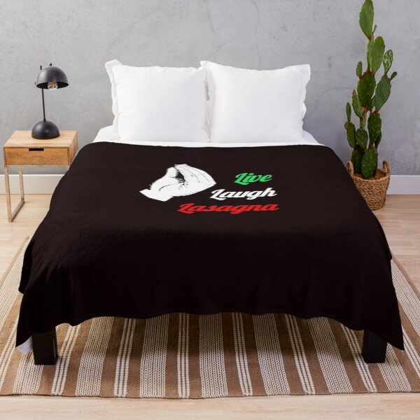 Item preview, Live Laugh Lasagna Essential T-Shirt designed and sold by MarkMaschek.