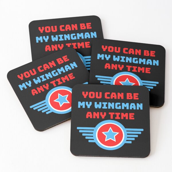 Item preview, You Can Be My Wingman Any Time designed and sold by RedTomasB.