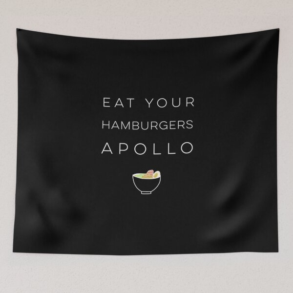 Item preview, "Eat Your Hamburgers Apollo" -- Ace Attorney Classic . designed and sold by kallerqptart.