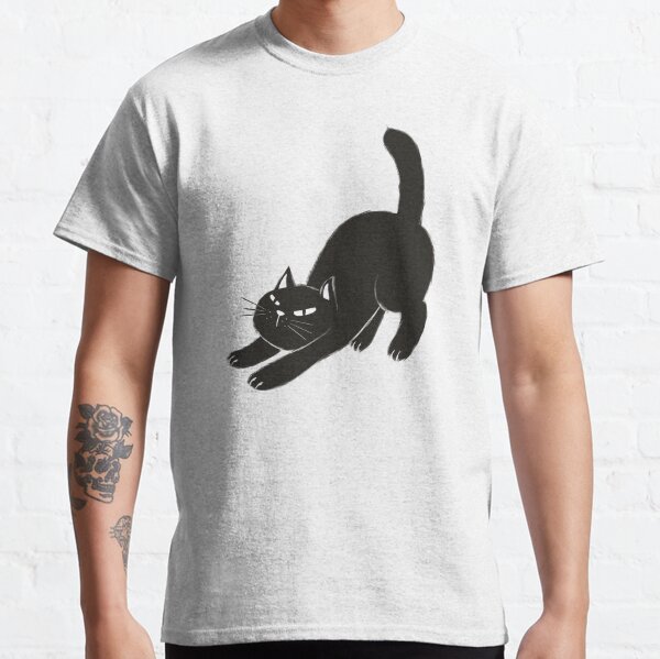 black cat t shirt uk