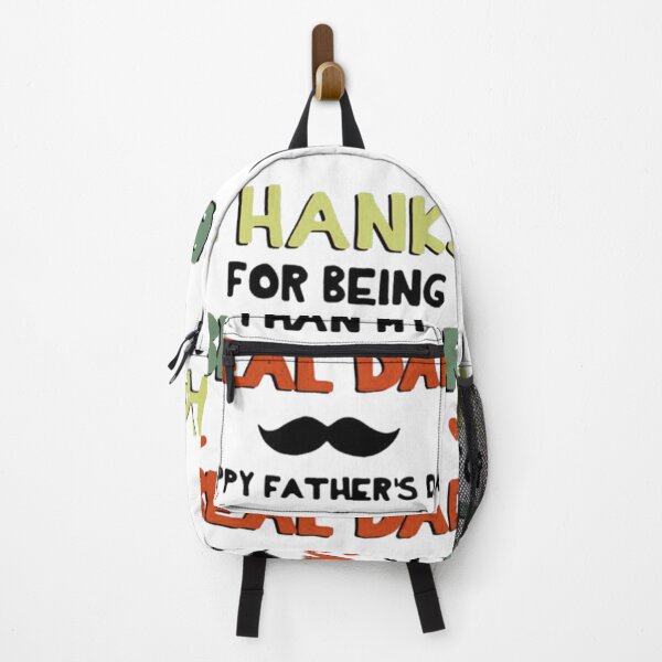 Item preview, Thanks for better than my real Dad Happy Father's Day  designed and sold by smallcatvn.