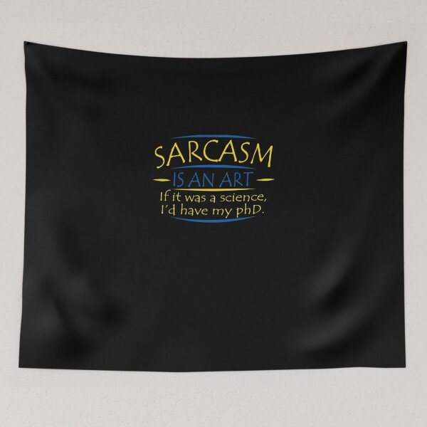 Item preview, BEST SELLER Sarcasm Art Trending Essential T-Shirt designed and sold by McDonAnna.