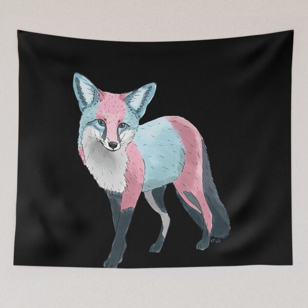 Item preview, Transgender Fox Trans Pride Classic designed and sold by LisaGerritsen.