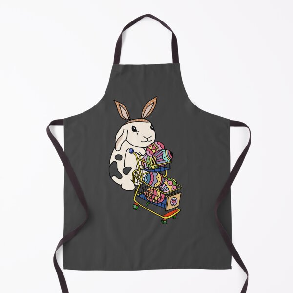 Item preview, Mini Lop Rabbit Bunny Doing Groceries Shopping on Easter Celebration designed and sold by wigobun.