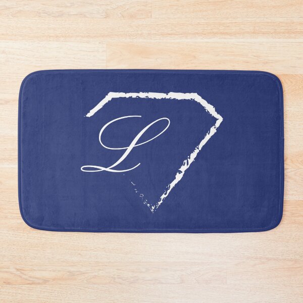 Item preview, L letter monogram initial diamond white designed and sold by mixtape80.