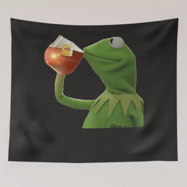 Item preview, Kermit sipping on tea Classic designed and sold by KaylaAmato.