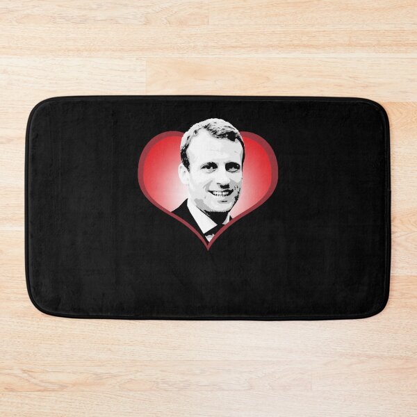 Item preview, I Love Macron Fitted T-Shirt designed and sold by GeiselSylvia.
