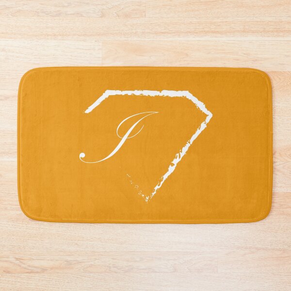 Item preview, I letter monogram initial diamond white designed and sold by mixtape80.