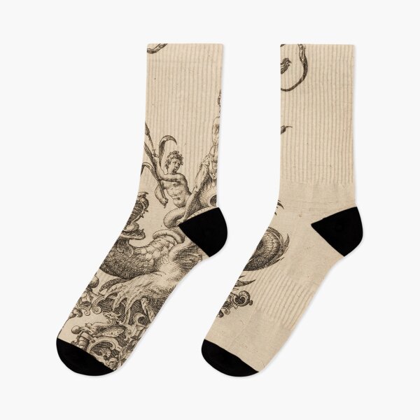 Item preview, Poseidon and the Kraken designed and sold by Vintage Designs +.