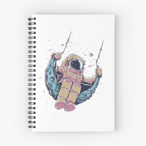 Item preview, Astronaut swinging on the moon designed and sold by Hiddensick.